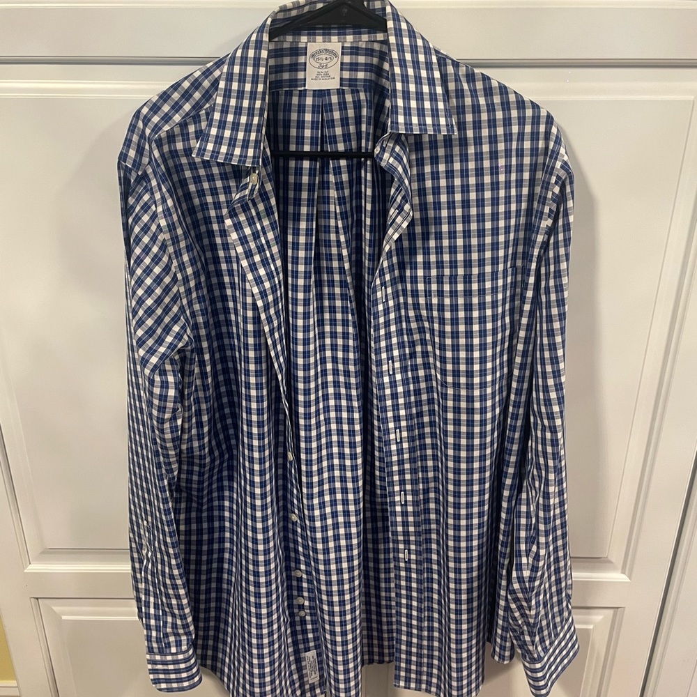 Blue dress shirt